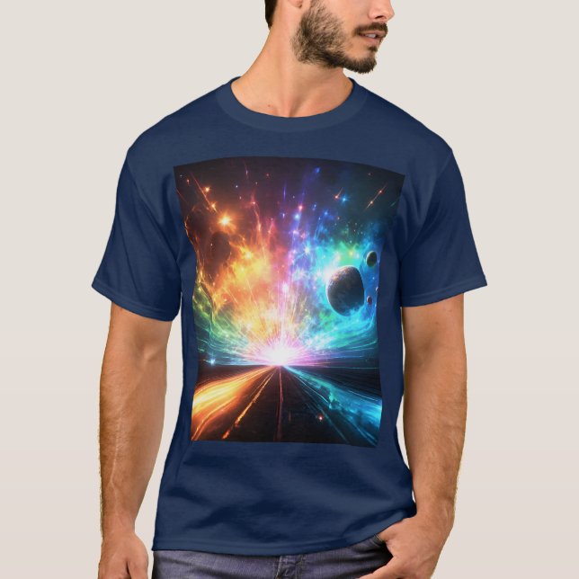 das Wunder des Universums T-Shirt (Vorderseite)