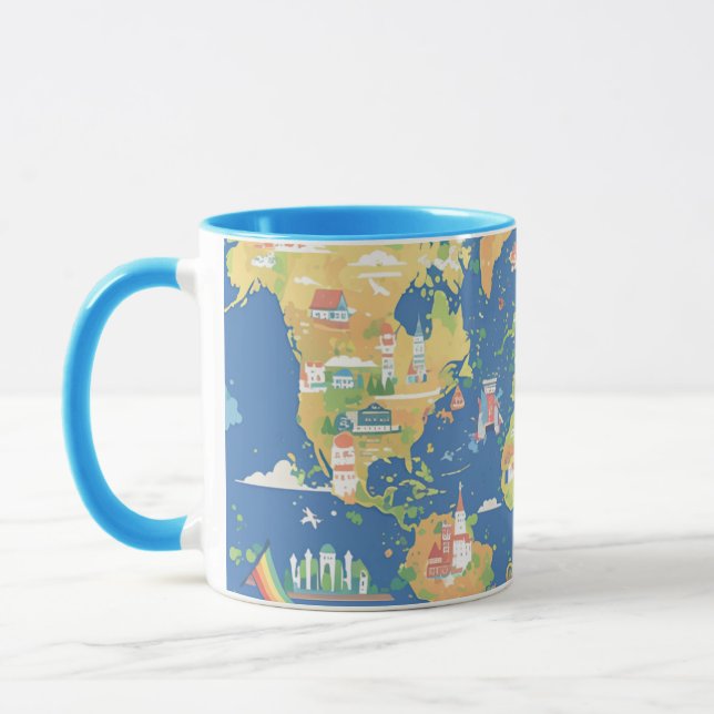 Das Wunder einer seltsamen Welt Tasse (Links)