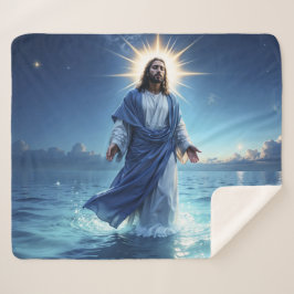 Das Wunder Jesu Christi - Seelenfrieden Sherpadecke