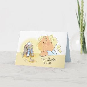Das Wunder von alles! Feiertagskarte