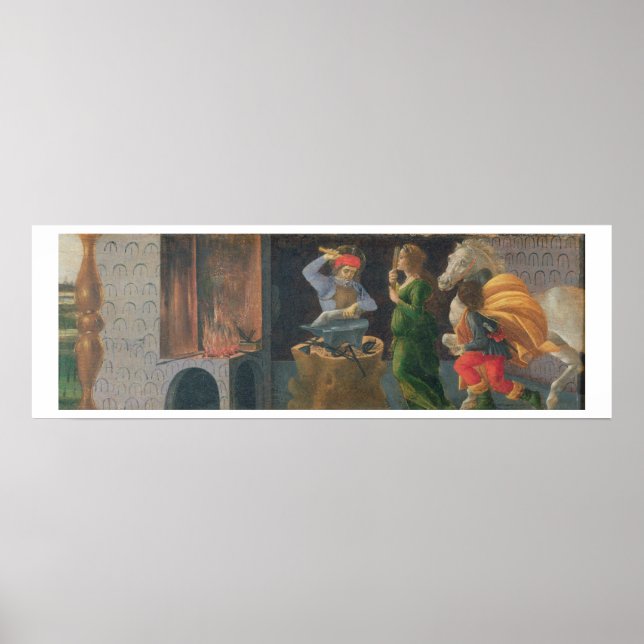 Das Wunder von St. Eligius, Predella-Tafel aus dem Poster (Vorne)