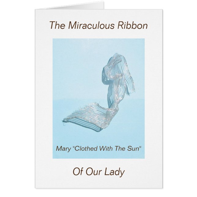 Das wunderbare Band unserer Frau (Vorne)