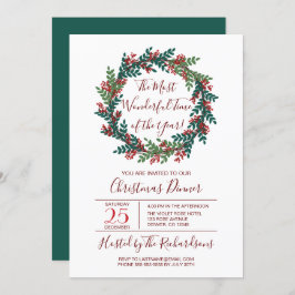 Das wunderbarste Weihnachtsfest-Party Einladung