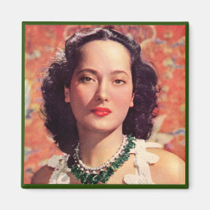 das wunderschöne Merle Oberon Magnet