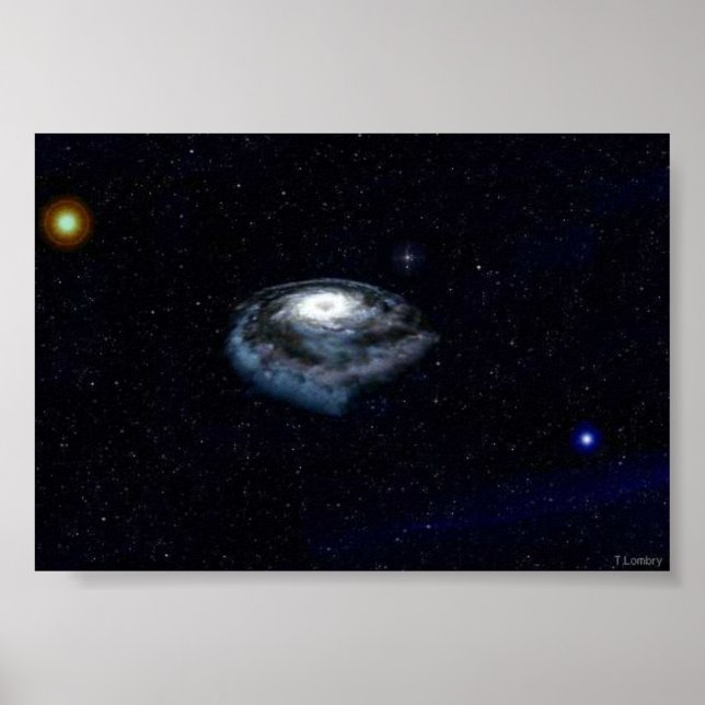 Das Wurmloch Poster (Vorne)