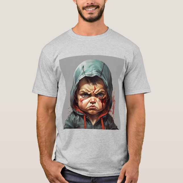 das wütende Baby T-Shirt (Vorderseite)