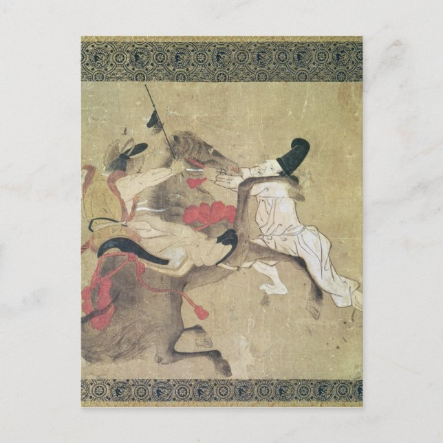 Das wütende Pferd Postkarte (Vorderseite)