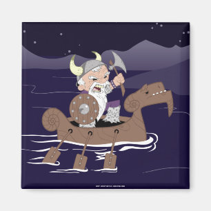 Das wütende Viking Magnet