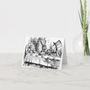 Das wütenden der Tee-Party des Hutmachers Karte