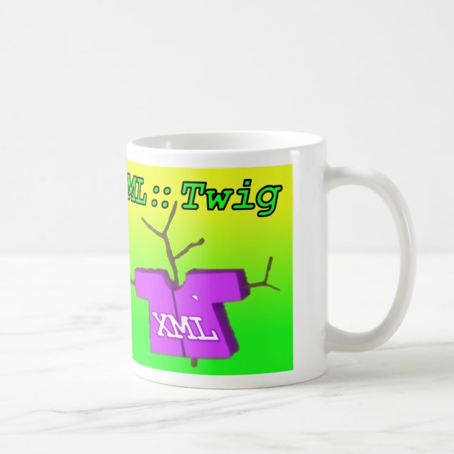 Das XM:: Zweig-Tasse Tasse (Rechts)