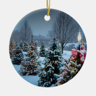 Das Yacht-Becken Keramik Ornament