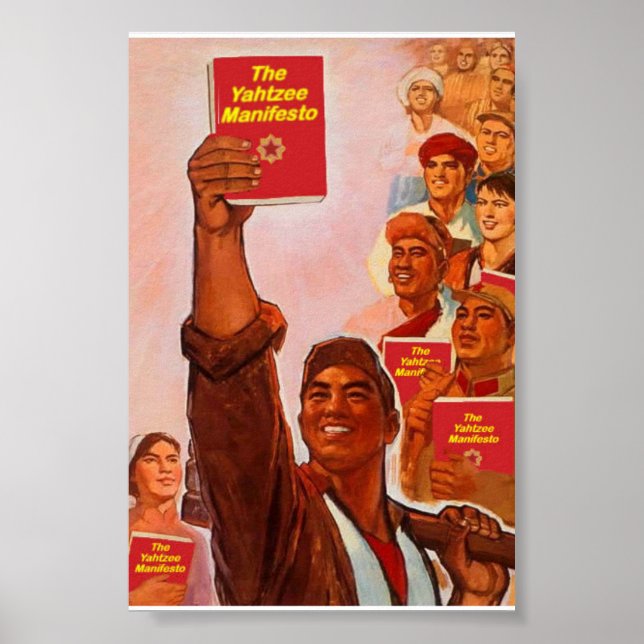 Das Yahtzee Manifesto Poster (Vorne)