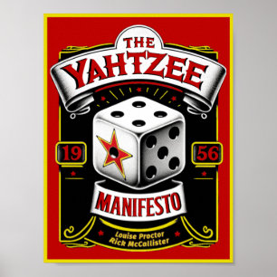 Das Yahtzee Manifesto Poster