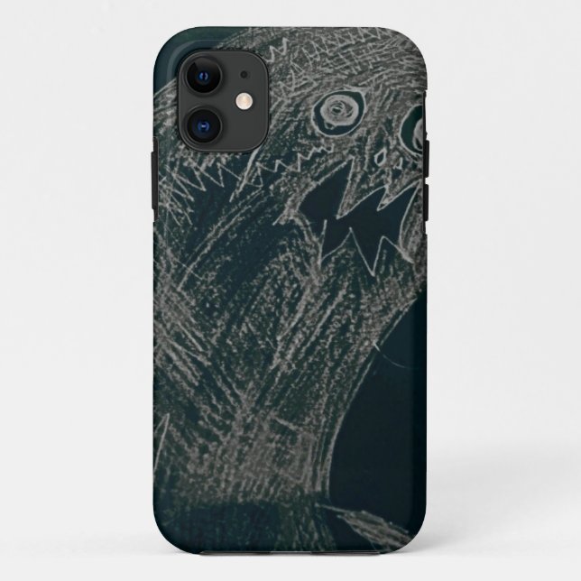 das yaie Wurmzeichnen und Ihr Soul wachsen dunkel Case-Mate iPhone Hülle (Rückseite)