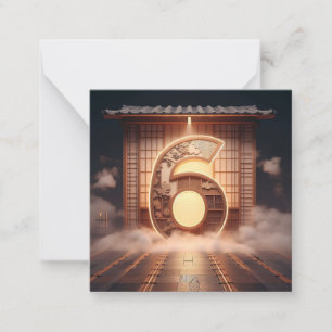 Das Zahlenspiel - Die Karte von 6