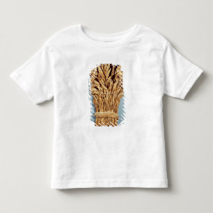 Das Zeichen des Bäckers mit den Ohren des Weizens Kleinkind T-shirt