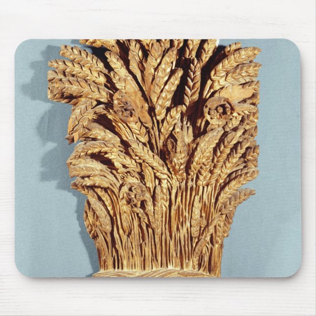 Das Zeichen des Bäckers mit den Ohren des Weizens Mousepad (Vorne)