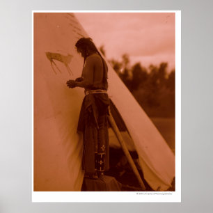 Das Zeichen seiner Medizin zeichnen Poster