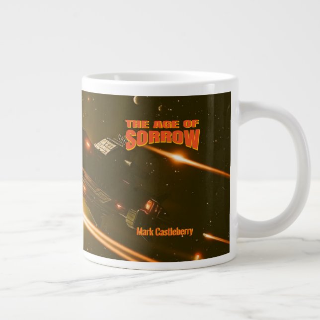 Das Zeitalter der Trauer Jumbo-Tasse (Rechts)