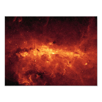 Das Zentrum der Milchstraße mit Staub Fotodruck