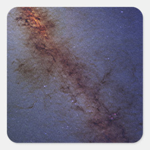 Das Zentrum unserer Milchstraße Quadratischer Aufkleber