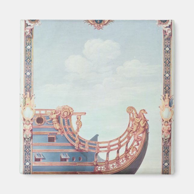 Das Zeugnis des "Le Soleil Royal" Magnet (Vorne)