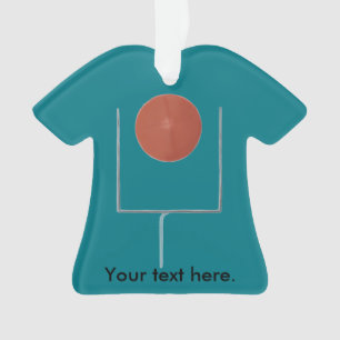 Das Ziel Fußball Shirt Ornamente machen