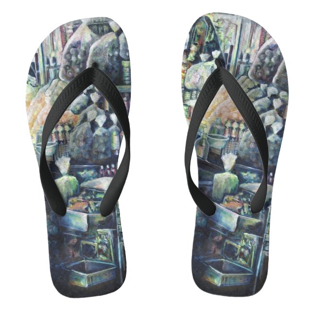Das Ziel verschoben, Singapur Flip Flops (Fußbett)