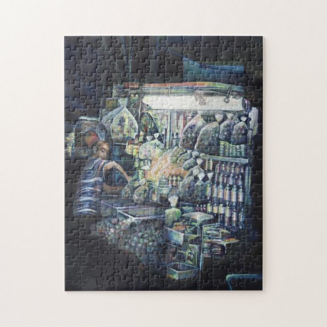 Das Ziel verschoben. Singapur Puzzle (Vertikal)