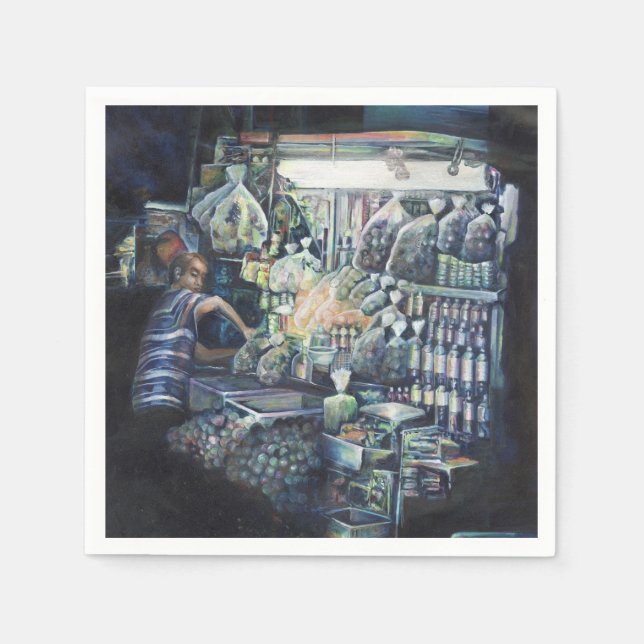 Das Ziel verschoben, Singapur Serviette (Vorderseite)