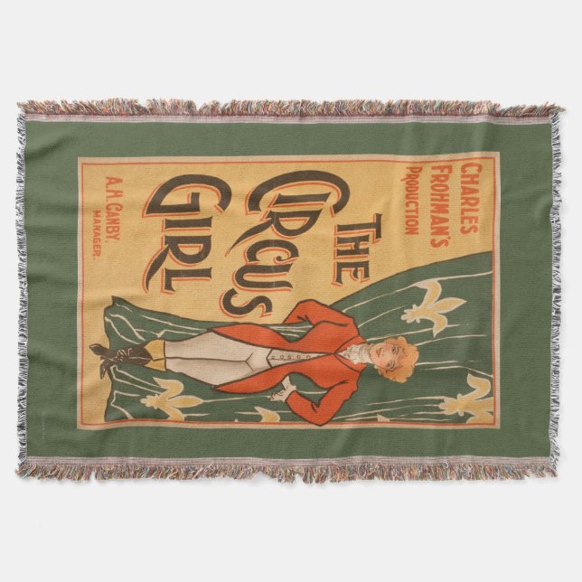 Das Zirkus-Mädchen-Theaterplakat #1 Decke (Vorderseite)