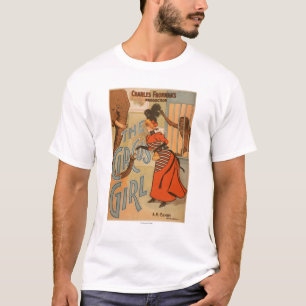 Das Zirkusmädchen - Fütterung von Elefant und Affe T-Shirt
