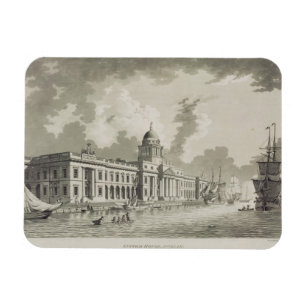 Das Zollamt, Dublin, 1792 (Stich) Magnet