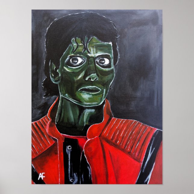 Das Zombie-Gemälde von Alfred Fox Poster (Vorne)