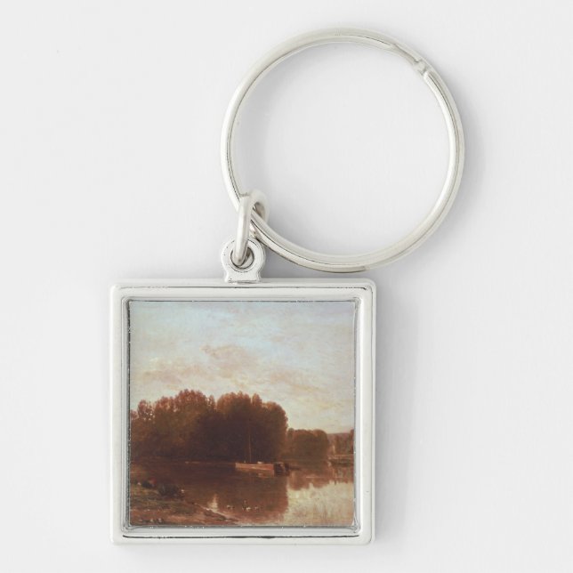 Das Zusammenströmen Schlüsselanhänger (Vorne)