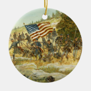 Das zwanzigste Maine durch H. Charles McBarron Keramik Ornament