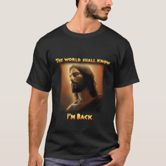Das Zweite kommt: Jesus kehrt im Stil auf deinem z T-Shirt