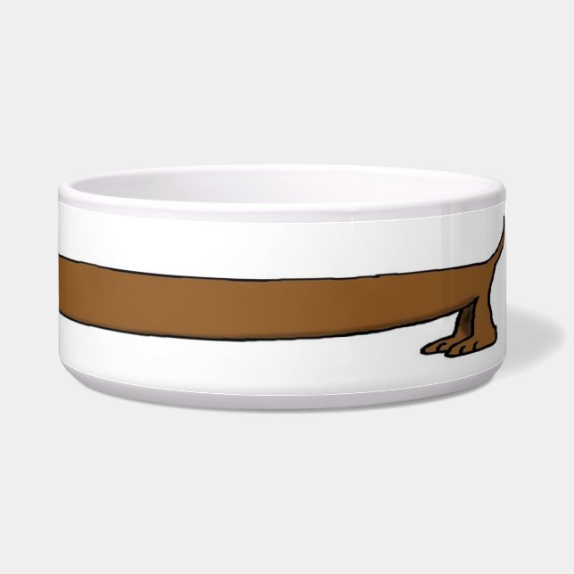 Daschund Hundeteller Napf (Rechts)