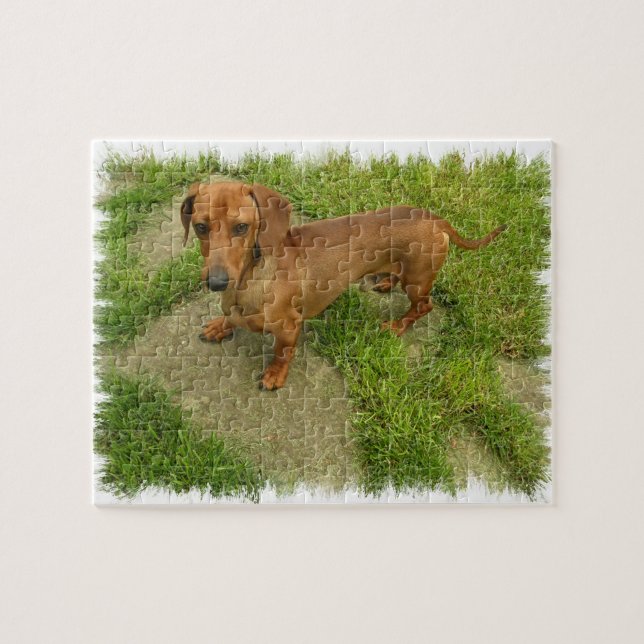Daschund Puzzlespiel Puzzle (Horizontal)