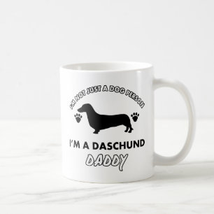 Daschund Vater-Hundevati Tasse