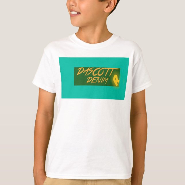 DASCOTT Denim R farbiger T - Shirt (Vorderseite)