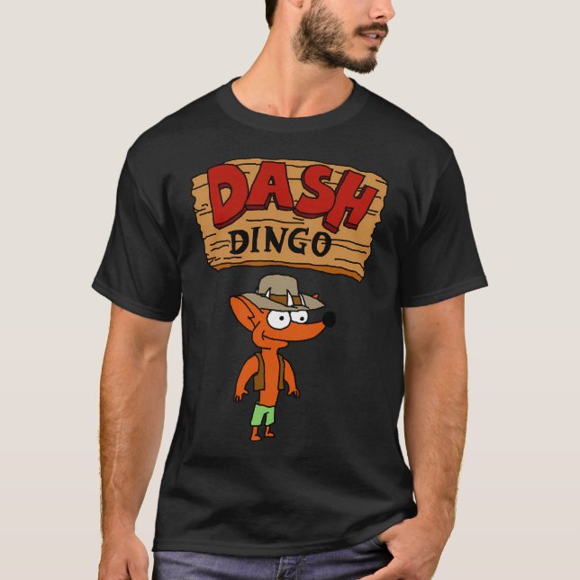 Dash Dingo T-Shirt (Vorderseite)