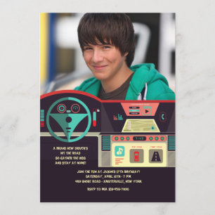 Dashboard-Foto-Einladung Einladung