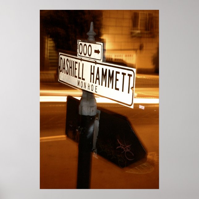 Dashell Hammett Poster (Vorne)