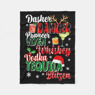 Dasher Dancer Prancer Vixen Moscato Wodka Tequila Fleecedecke