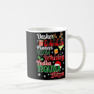 Dasher Dancer Prancer Vixen Moscato Wodka Tequila Kaffeetasse