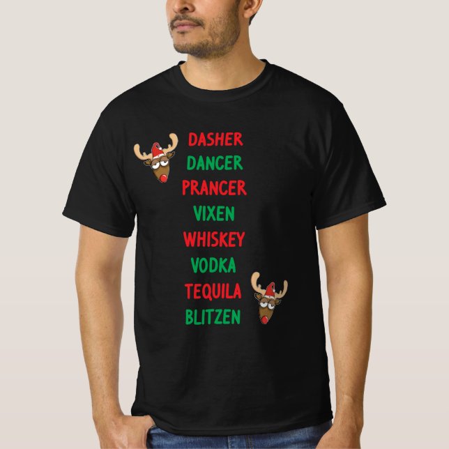 Dasher Dancer T-Shirt (Vorderseite)