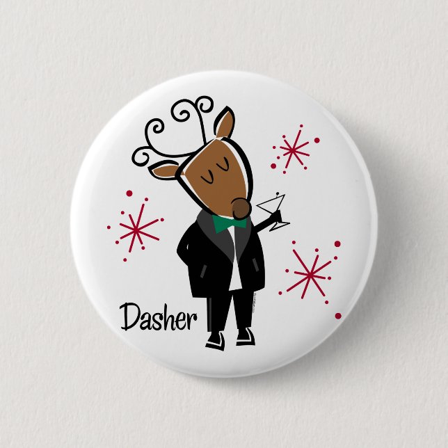 Dasher Ren Button (Vorderseite)