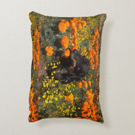 DashshundAccent-Pillow Dekokissen