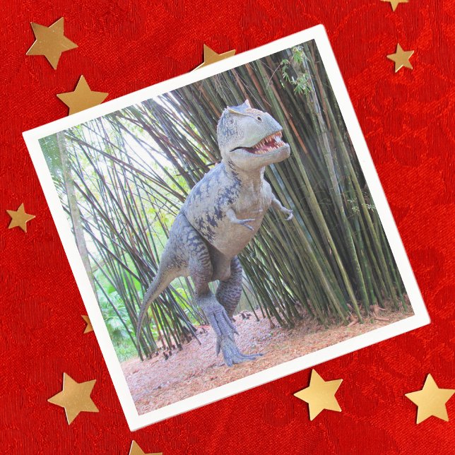 Daspletosaur - Dinosaurier Paper Napkins Serviette (Von Creator hochgeladen)